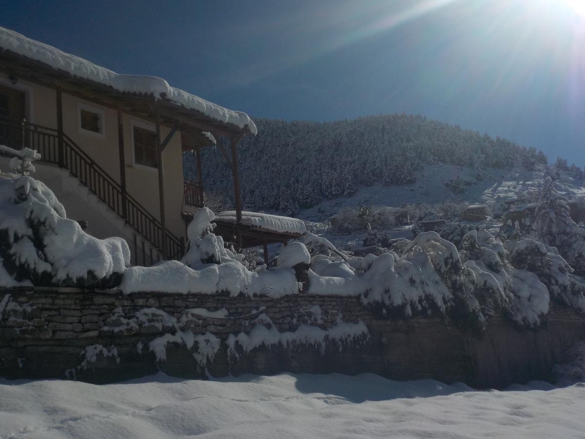 Enoikiazomena Petropoulos Aparthotel Ano Lousoi Esterno foto