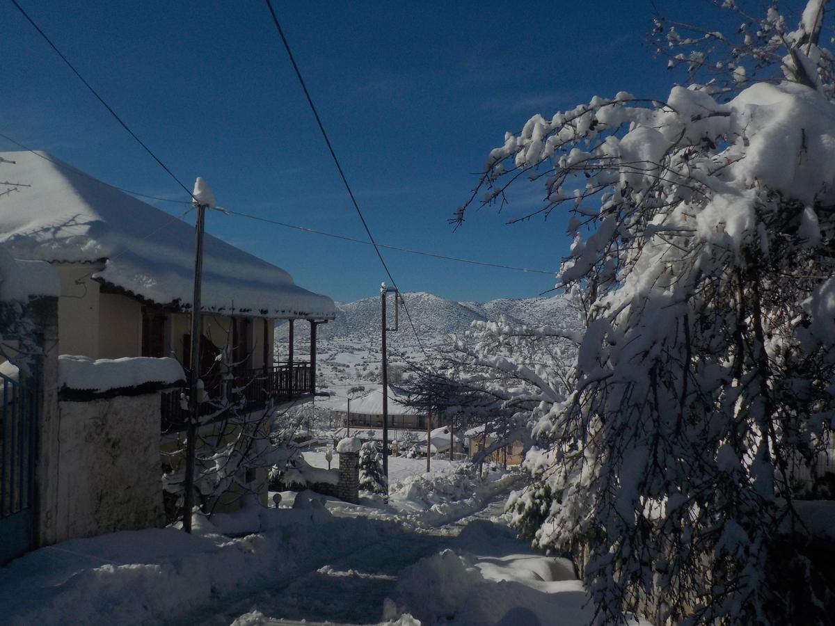 Enoikiazomena Petropoulos Aparthotel Ano Lousoi Esterno foto