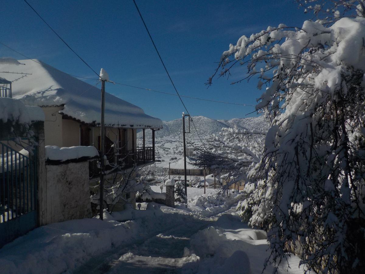 Enoikiazomena Petropoulos Aparthotel Ano Lousoi Esterno foto