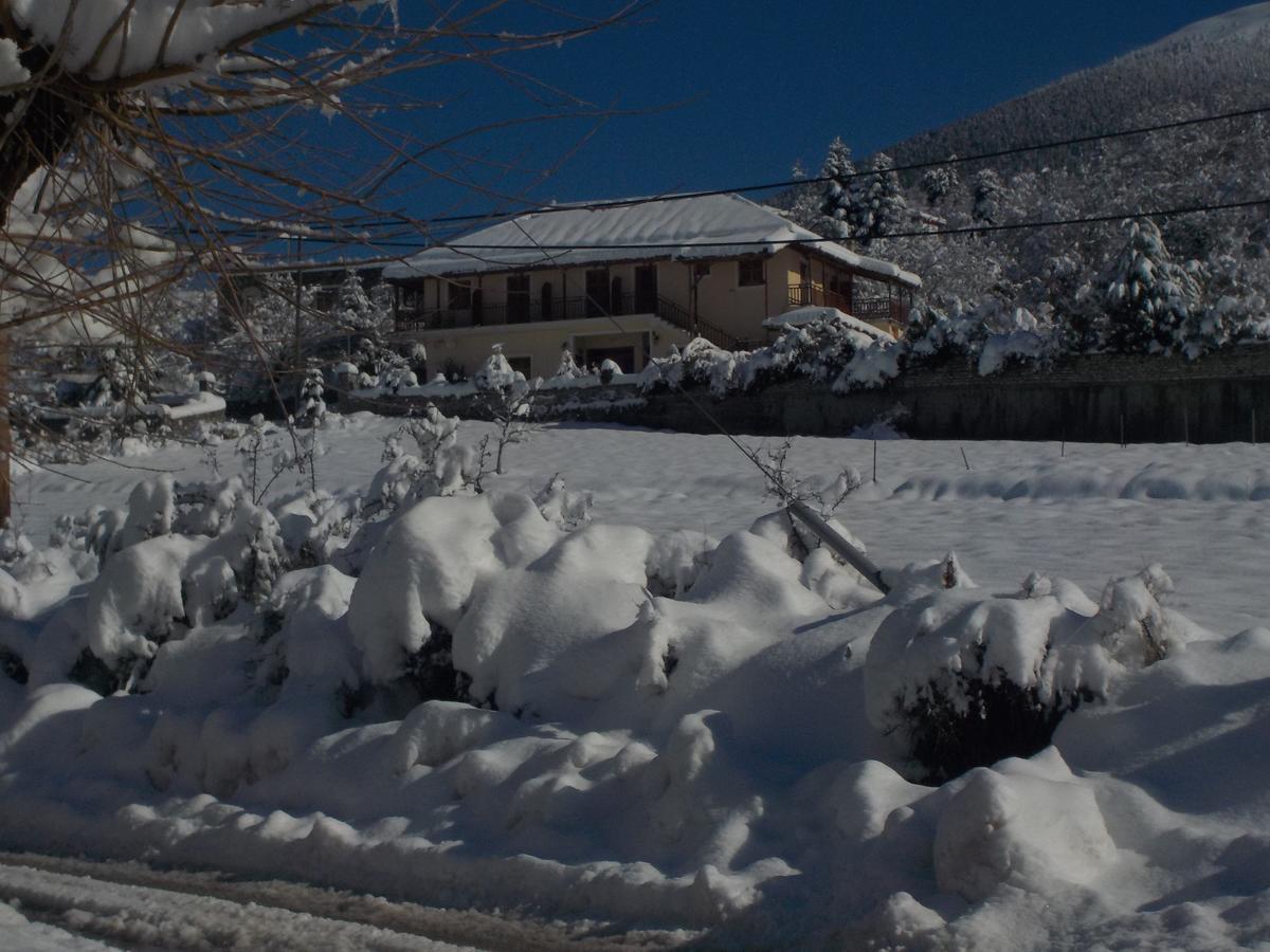 Enoikiazomena Petropoulos Aparthotel Ano Lousoi Esterno foto